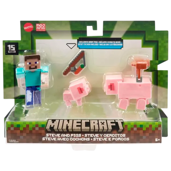 Figurină Mattel Dungeons Minecraft 6+ / Multicolor photo 3