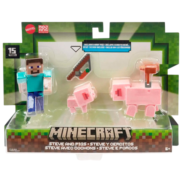 Figurină Mattel Dungeons Minecraft 6+ / Multicolor photo 3