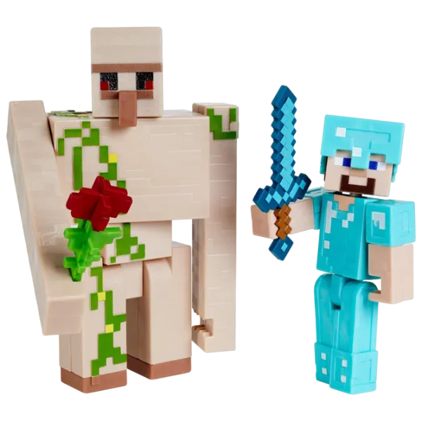 Figurină Mattel Dungeons Minecraft 6+ / Multicolor photo 8