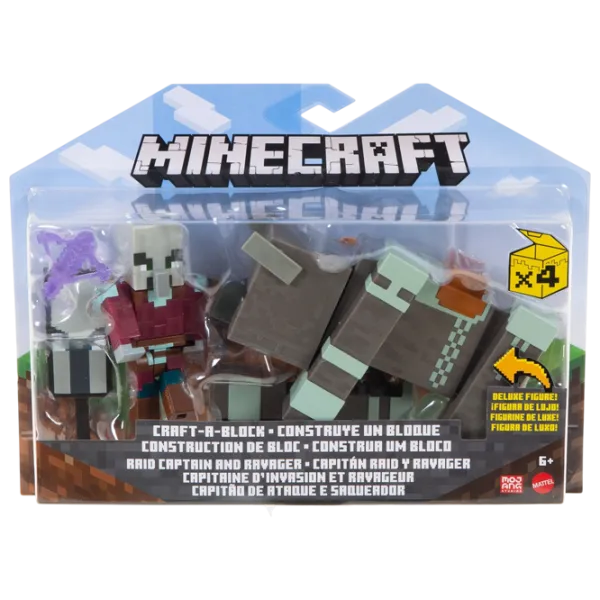 Figurină Mattel Dungeons Minecraft 6+ / Multicolor photo 11