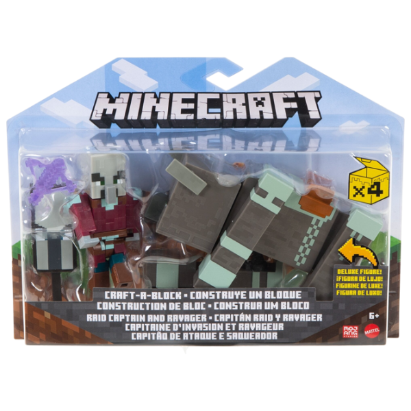 Figurină Mattel Dungeons Minecraft 6+ / Multicolor photo 11