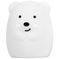 Ночной светильник BO Мишка  Белый / Батарея