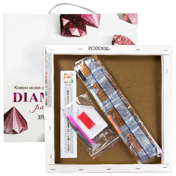 Картина по номерам Strateg Полум'я FA0023  50 x 40 см / Вертикальная photo 3