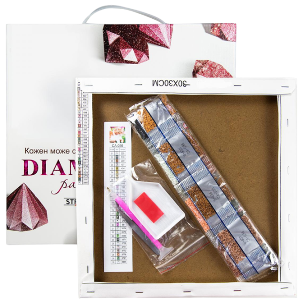 Картина по номерам Strateg Полум'я FA0023  50 x 40 см / Вертикальная photo 3