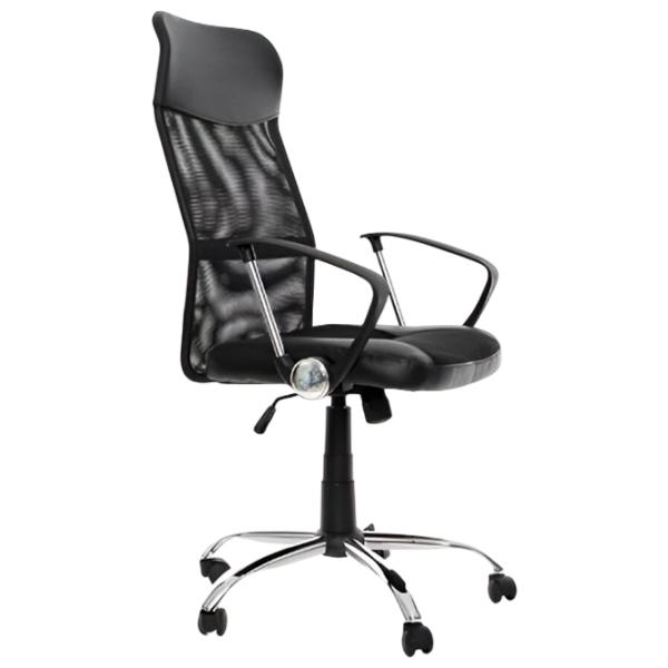 Fotoliu de birou Techno MS C16 Plasă/ Black Silver photo 2