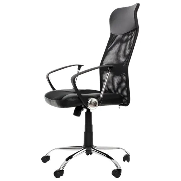 Fotoliu de birou Techno MS C16 Plasă/ Black Silver photo 3