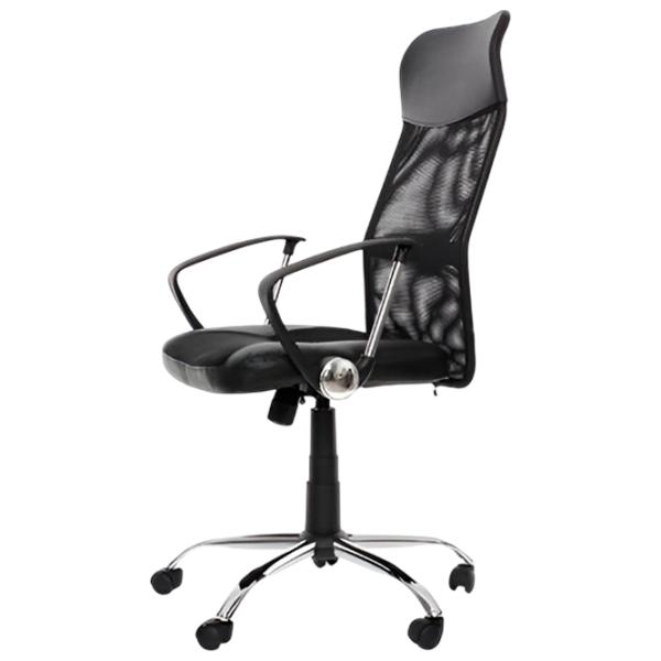 Fotoliu de birou Techno MS C16 Plasă/ Black Silver photo 3