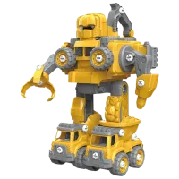 Figurină ChiToys Autobots 5+ / Yellow photo 4
