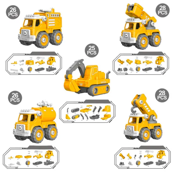 Фигурка ChiToys Autobots 5+ / Желтый photo 5