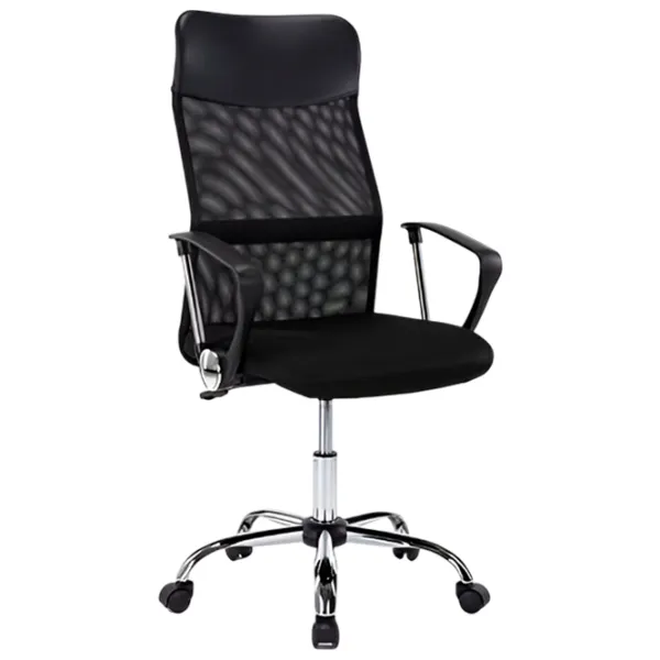 Fotoliu de birou Ekspand 10001891 ECO Piele/ Black Silver photo 1