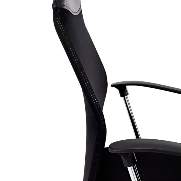 Fotoliu de birou Ekspand 10001891 ECO Piele/ Black Silver photo 5