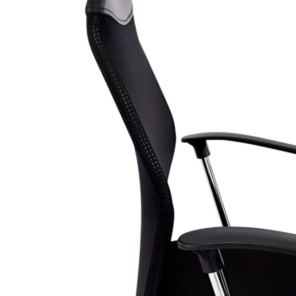 Fotoliu de birou Ekspand 10001891 ECO Piele/ Black Silver photo 5