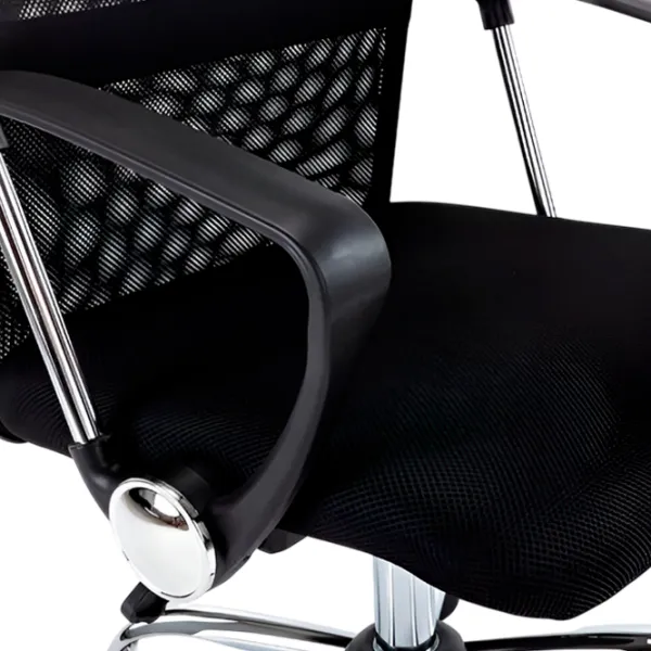 Fotoliu de birou Ekspand 10001891 ECO Piele/ Black Silver photo 6