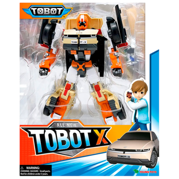 Figurină Young Toys All New Tobot X 4+ / Orange photo 5