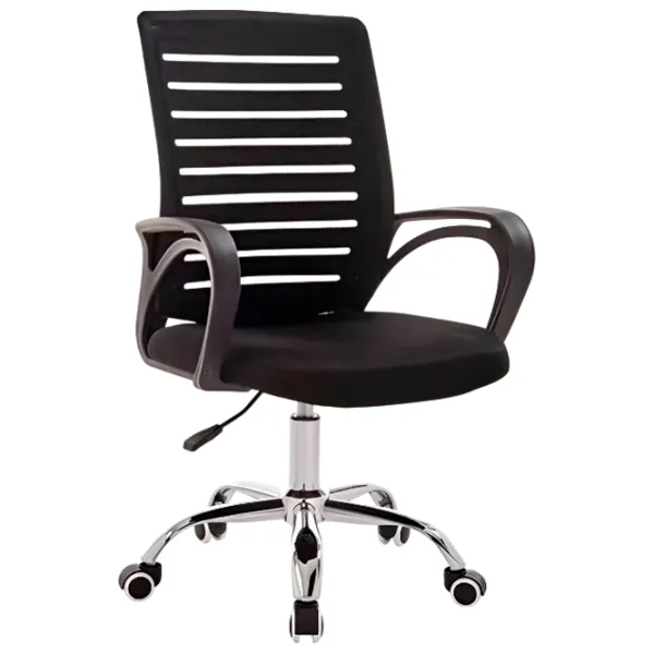 Fotoliu de birou Ekspand SL 12 Plasă/ Black Silver photo 1