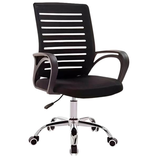 Fotoliu de birou Ekspand SL 12 Plasă/ Black Silver photo 1