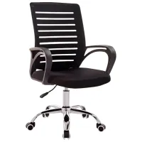 Fotoliu de birou Ekspand SL 12 Plasă/ Black Silver