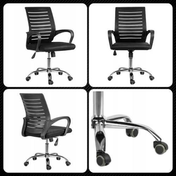 Fotoliu de birou Ekspand SL 12 Plasă/ Black Silver photo 2