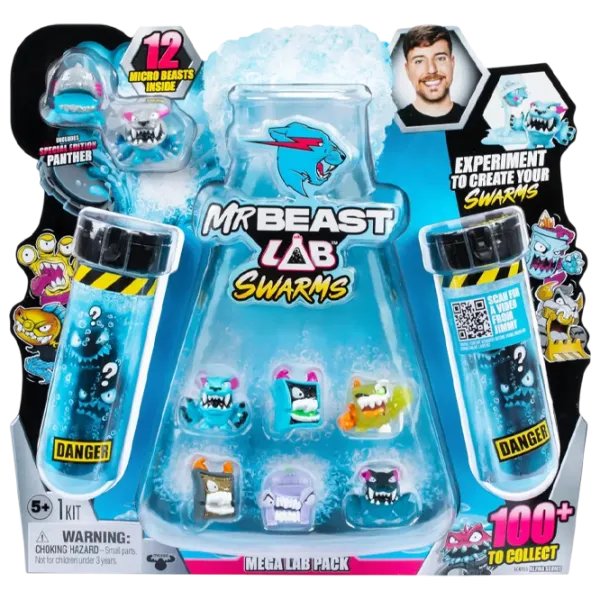 Фигурки Mr.Beast Lab Swarms 5+ / Синий photo 1