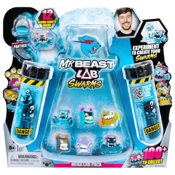Фигурки Mr.Beast Lab Swarms 5+ / Синий photo 1