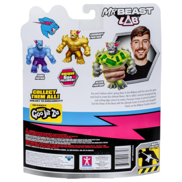 Фигурка Mr.Beast Lab Silver Panther 3+ / Серый photo 4