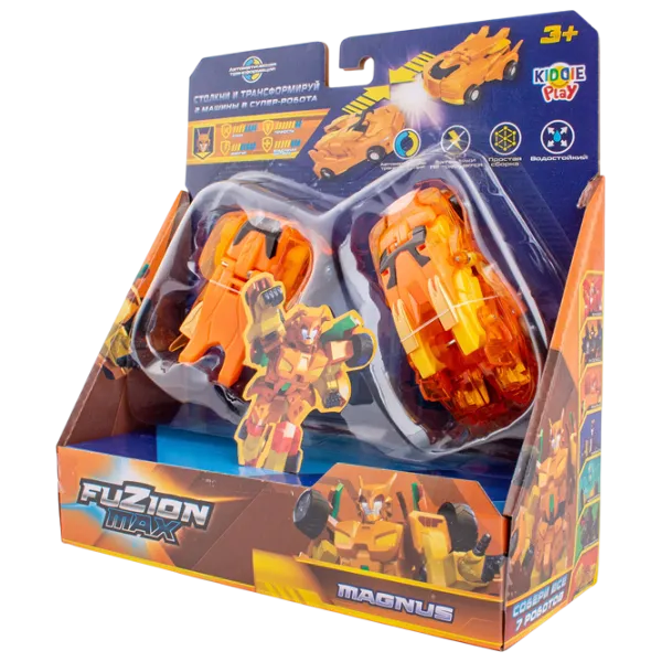 Figurină Kiddie Play Fuzion Max Magnus 6+ / Orange photo 5