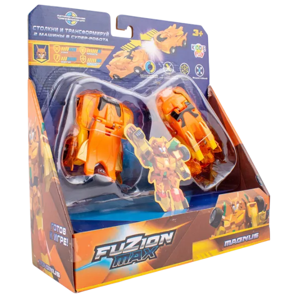 Figurină Kiddie Play Fuzion Max Magnus 6+ / Orange photo 7