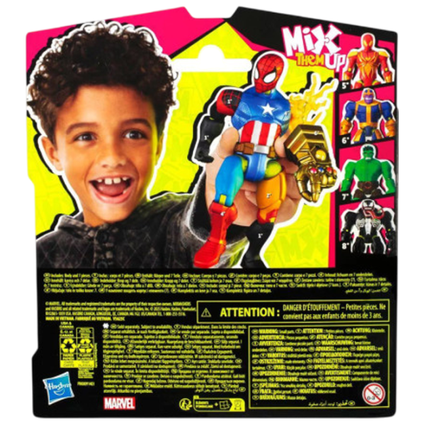 Фигурка Avengers Mixmashers Spider-Man 4+ / Разноцветный photo 5