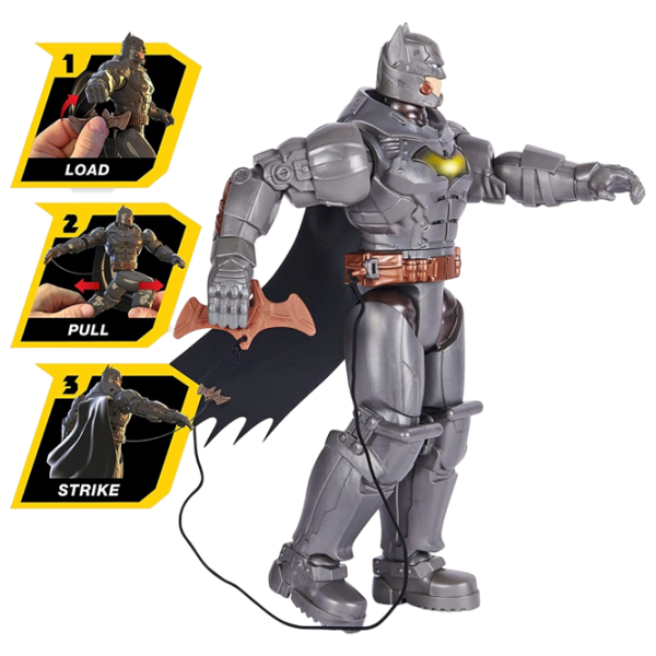Figurină Spin Master DC Batman 3+ / Gray photo 4