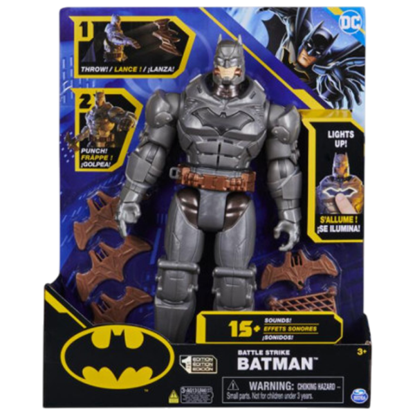 Figurină Spin Master DC Batman 3+ / Gray photo 5