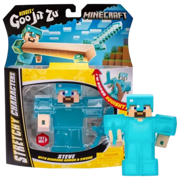 Figurină Minecraft Stretchy Charachters Heroes of Goo Jit Zu 3+ / Multicolor photo 3