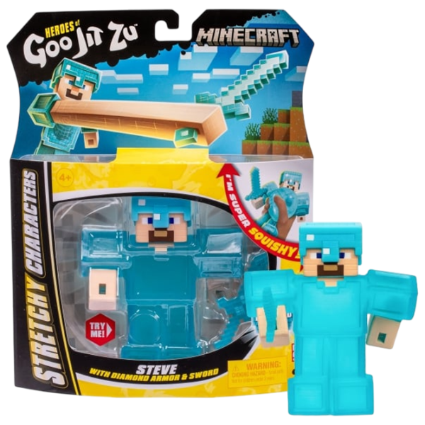 Figurină Minecraft Stretchy Charachters Heroes of Goo Jit Zu 3+ / Multicolor photo 3