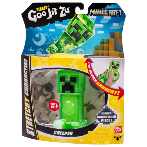 Figurină Minecraft Stretchy Charachters Heroes of Goo Jit Zu 3+ / Multicolor photo 4