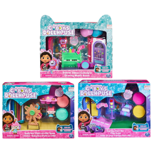 Фигурки Spin Master Deluxe Room Gabby’s Dollhouse 4+ / Разноцветный photo 1