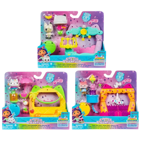 Фигурки Spin Master Gabby's Dollhouse Balcony 4+ / Разноцветный photo 1