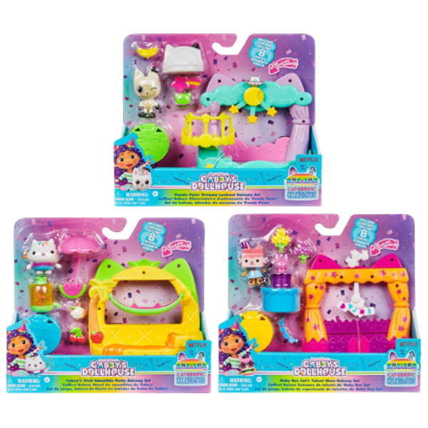 Фигурки Spin Master Gabby's Dollhouse Balcony 4+ / Разноцветный photo 1