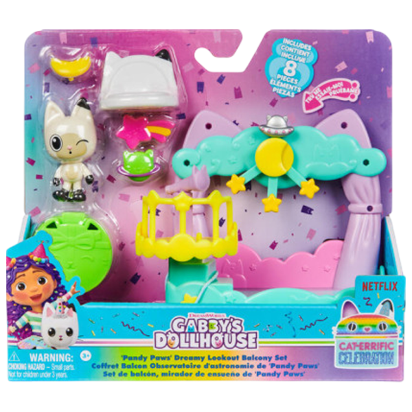 Фигурки Spin Master Gabby's Dollhouse Balcony 4+ / Разноцветный photo 2