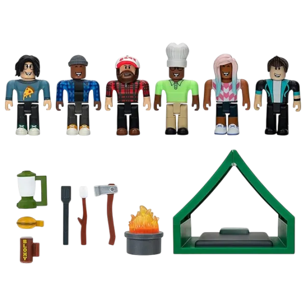 Figurină Roblox Action Collection Welcome to Bloxburg: Camping Crew 6+ / Multicolor photo 1