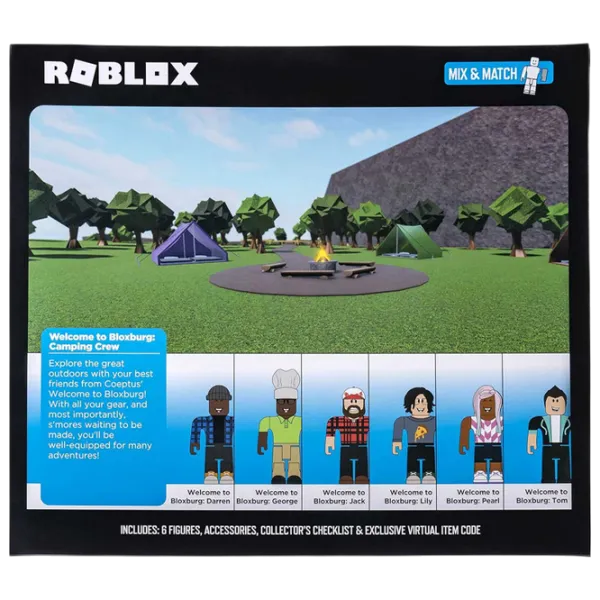 Figurină Roblox Action Collection Welcome to Bloxburg: Camping Crew 6+ / Multicolor photo 4