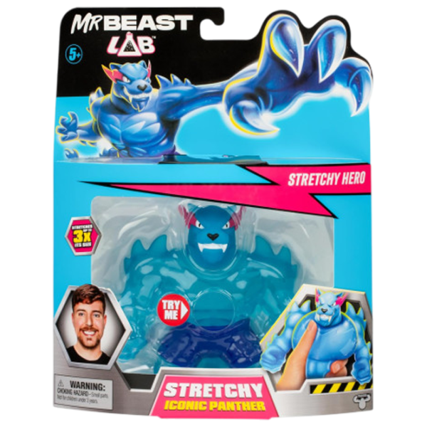 Фигурка Mr.Beast Lab Iconic Panther 6+ / Синий photo 3