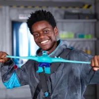 Figurină Mr.Beast Lab Iconic Panther 6+ / Blue photo 5