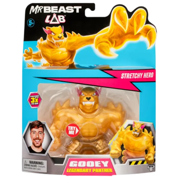 Фигурка Mr.Beast Lab Legendary Panther 6+ / Золото photo 2