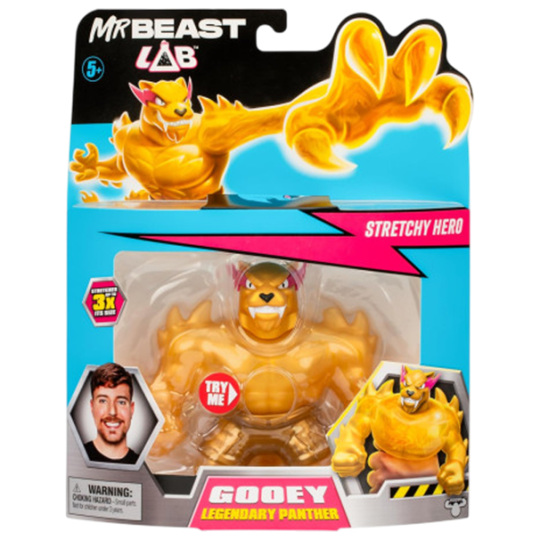 Фигурка Mr.Beast Lab Legendary Panther 6+ / Золото photo 2