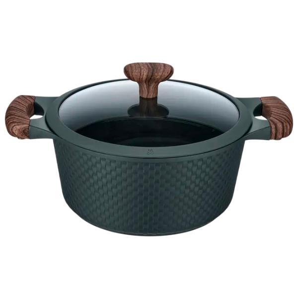 Кастрюля Resto Pot with lid 2.4л Алюминий / Черный photo 2