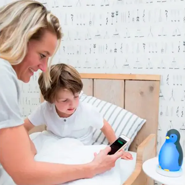 Ночной светильник Zazu PAM sleeptrainer Серый / Батарея photo 3