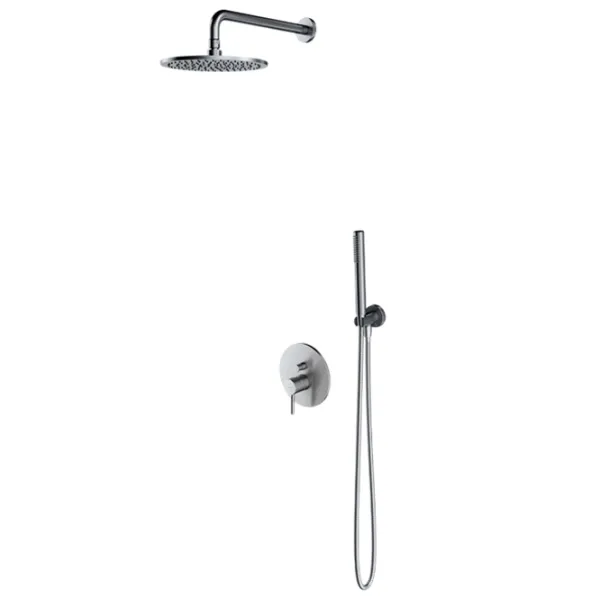 Душевой набор Omnires SYSY16NI Латунь / Brushed Nickel photo 1