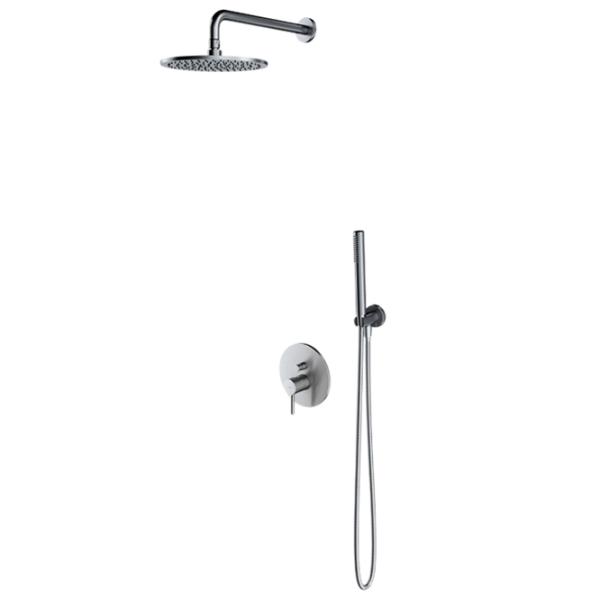Душевой набор Omnires SYSY16NI Латунь / Brushed Nickel photo 1