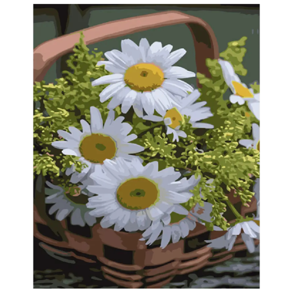 Картина по номерам Strateg Романиты в корзине 50586 50 x 40 см / Вертикальная photo 1