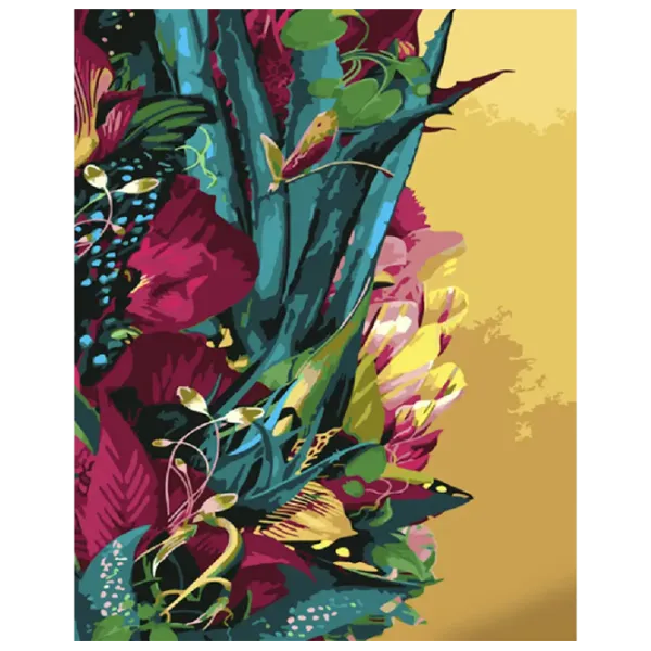 Картина по номерам Strateg Волшебные растения 60240 50 x 40 см / Вертикальная photo 1