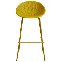 Барный стул Deco CASTOR Пластик / Металл / Желтый photo 3